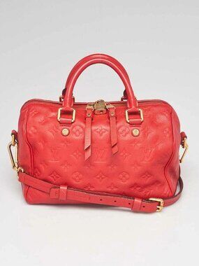 Louis Vuitton Orient Monogram Empreinte Leather Speedy 25 Bandouliere Bag